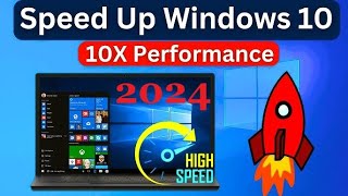 How to Speed Up 🚀 Windows 1011 and Fix Lagging and Slow issues 6 Settings [upl. by Radford]