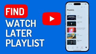 How to Find Watch Later Playlist on Youtube [upl. by Astrea49]