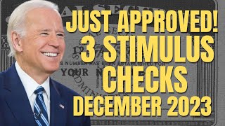 YES NEW Stimulus Checks APPROVED In These States  December Stimulus Check Update [upl. by Aner]