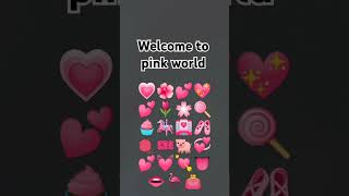 welcome to Pink world 👛🦩👄👅💓💘💕💞🍭🐖🧼🎫🧶🩰🏩🎠🧁💮🌸🌷💖💗🌺 [upl. by Opalina]