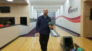 How to curve a bowling ball for beginners [upl. by Lirret]