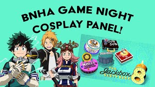 BNHA Game Night Cosplay Panel  Lets Play Jackbox Party Pack 8 [upl. by Delainey]