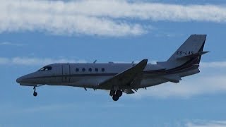 NetJets Europe Cessna 680A Citation Latitude CSLAS cn 680A0015 [upl. by Bennir969]