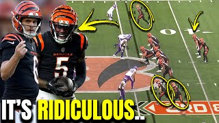 How Do The Cincinnati Bengals Keep Getting Away With This  Jake Browning Tee Higgins [upl. by Aramit]