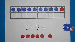 Plusaufgaben am Zwanzigerfeld Teil 2  Plusaufgaben mit Zehnerübergang  Mathe lernen in Klasse 1 [upl. by Lanod]