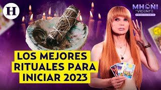 ¡Para tener suerte todo el 2023 Mhoni Vidente comparte los mejores rituales para año nuevo [upl. by Landy]