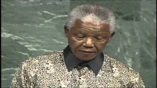 President Mandela at the United Nations [upl. by Ecnerrot]