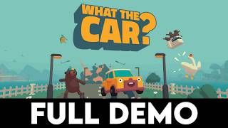 WHAT THE CAR  FULL DEMO  Gameplay Walkthrough 4K PC ULTRA  No Commentary [upl. by Chace848]