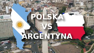 Polska vs Argentyna  porównanie PKB [upl. by Suravat]