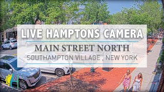 Hamptonscom  LIVE Main Street North Southampton New York [upl. by Jollanta756]