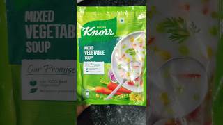 Knorr Mixed Vegetable Soup🍲🥕 knorrsoup recipe winter food healthyfood shorts ytshorts [upl. by Lada]