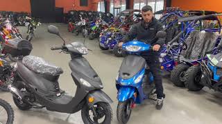 JAMES PUT 4000 MILES 😱 😱 ON A 599 SCOOTER  TAO MOTOR PONY 50 FIRST LOOK AND CUSTOMER REVIEW [upl. by Erinna]