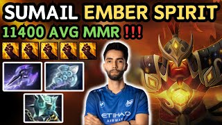 🔥 736c SUMAIL EMBER SPIRIT Midlane Highlights 🔥 King Sumail  Dota 2 [upl. by Sauls911]