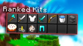 Winning Ranked Skywars with EVERY Kit [upl. by Aznofla613]