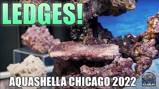 Caribsea LEDGES For Aquascaping  Aquashella Chicago 2022 [upl. by Akyssej179]