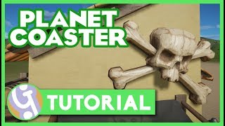 Building Tutorial 1  Planet Coaster Tutorial [upl. by Euqinemod579]