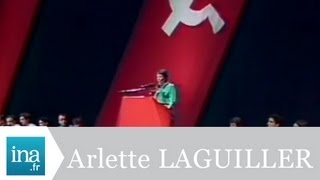 Arlette LAGUILLER AU ZENITH 1988  Archive vidéo INA [upl. by Delogu722]