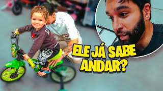 A PRIMEIRA BICICLETA DO NOAH 🚲😍 [upl. by Ede]