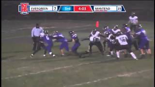 Manteno HS 10 Ethan Kaufman 9yd run TD [upl. by Ailaroc]