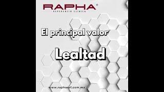 El valor principal de RAPHA Referencia Clínica LEALTAD [upl. by Paquito485]