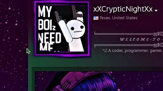 the most pathetic Steam profile [upl. by Ayital]