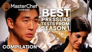 Best MasterChef Canada Pressure Tests From Season 1  MasterChef World [upl. by Indnahc88]