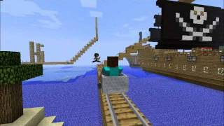 Epic Minecraft Rollercoaster [upl. by Ihcelek44]