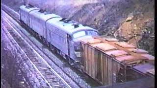 MarylandPennsylvania 197475 Penn Central Western Maryland BampO [upl. by Auqenaj]