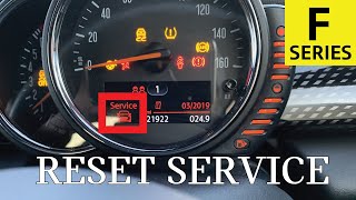 HOW TO RESET SERVICE IN MINI F SERIES [upl. by Larisa]