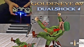 The second best way to play GoldenEye 007 N64 on PC  DualShock 4 wgyroscope  60 FPS [upl. by Reine]