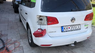 Volkswagen Touran Rear Light removal 2014 [upl. by Nagek103]