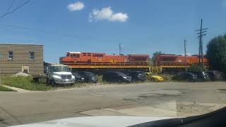 Loaded Rock Train IORY Blanchester Ohio [upl. by Jardena847]