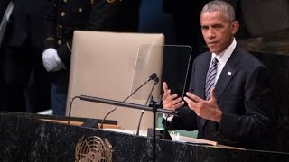 Obama pronuncia su último discurso ante la ONU [upl. by Wickham783]