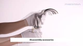 Phiestina Widespread Bathroom Faucet Installation Guides [upl. by Nefen656]