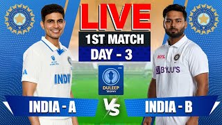 🔴Live Team A vs Team B 1st Match Day 3  Duleep Trophy 2024  Live Cricket Score amp Commentary [upl. by Philina284]