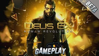 Deus Ex Human Revolution PC Gameplay Beta [upl. by Lipinski]