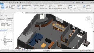 Dessin de Bâtiment avec Revit 20 Création des composants in situ Coin Bar [upl. by Embry]