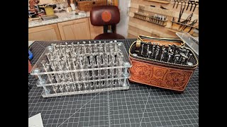 Assembling the Acrylic Tool Rack from Makers Leather Supply [upl. by Malloy]