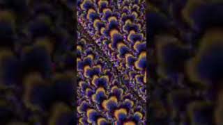 trippy technomusic animation Hypnotic Trip to Mandelbrot Ethereal Landscaping Trancefusion [upl. by Loydie783]