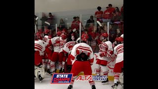 Grosse Ile Hockey Highlights  112024 [upl. by Ennazor]