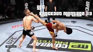 EA Sports UFC  Knockouts Montage 3 [upl. by Silera]