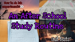 My after school study routine👀✨️ examwinnerplustwo exampreparation studymotivation studyvlog [upl. by Nilesoy]