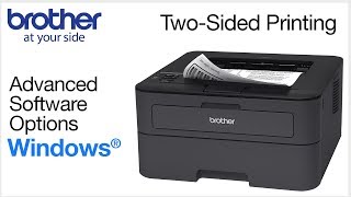 Duplex printing from Windows®  Brother printers [upl. by Kast]