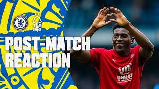 POSTMATCH REACTION TAIWO AWONIYI  CHELSEA V NOTTINGHAM FOREST [upl. by Ynnos925]