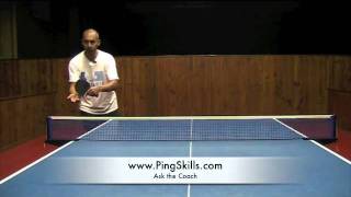 Where can I serve from in Table Tennis for singles matches [upl. by Calva581]