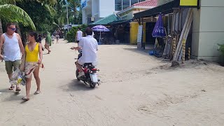 Boracay Island Front Beach Walk June 22 2024 [upl. by Onibag]