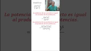 Potenciación 03 parte 04 matematicasfaciles algebra potenciacion exponentes [upl. by Lunneta]