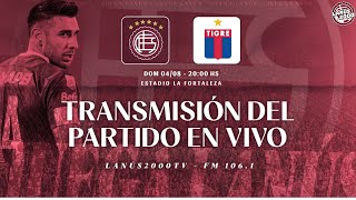 ¡LANÚS vs Tigre está emitiendo en directo [upl. by Ayerf]