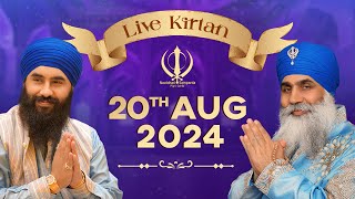 Live Kirtan from Pipli Sahib  20Aug24m  Neeldhari Samparda  Bhai Nirmal Singh Ji Khalsa [upl. by Cynde642]