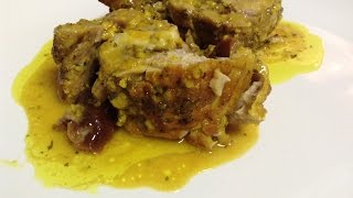 Receta Original de Solomillo relleno de Datiles y Queso [upl. by Acilef967]